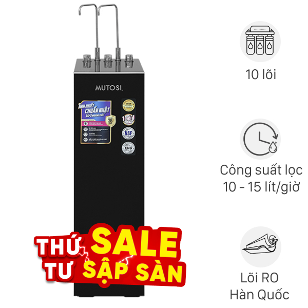 Máy lọc nước RO nóng nguội lạnh Mutosi MP-S129