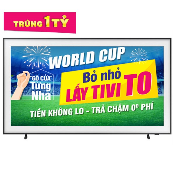Smart Tivi Khung Tranh The Frame QLED Samsung AI 4K 75 inch QA75LS03F