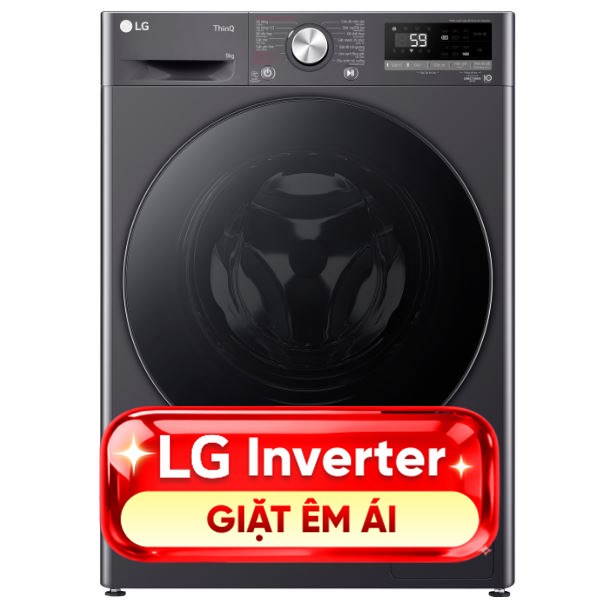 Máy giặt LG Inverter 9 kg FV1409S4M1