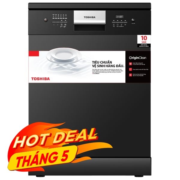 Máy rửa chén độc lập Toshiba DW-15F9(B)-VN