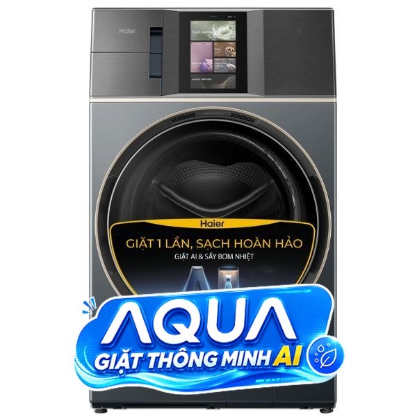 Haier Inverter Giặt 24 Kg - Sấy 16 Kg HWD240-BD12LU1L(GN)
