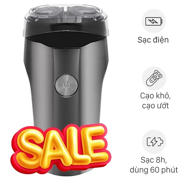 Máy cạo râu khô và ướt Flyco FS181VN