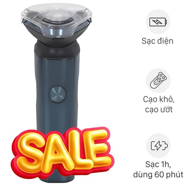 Máy cạo râu khô và ướt Flyco FS165VN