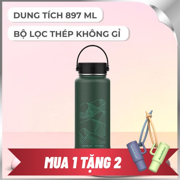 Bình giữ nhiệt inox 897 ml Riga Tumbler Vietnam Edition Lock