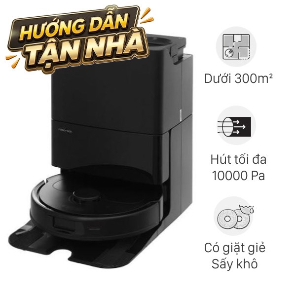 Robot hút bụi lau nhà Roborock QR 798 - Đen