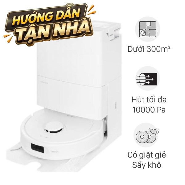 Robot hút bụi lau nhà Roborock QR 798 - Trắng