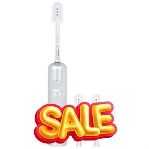 Bàn chải điện Halio Wave Sonic Silver Frost
