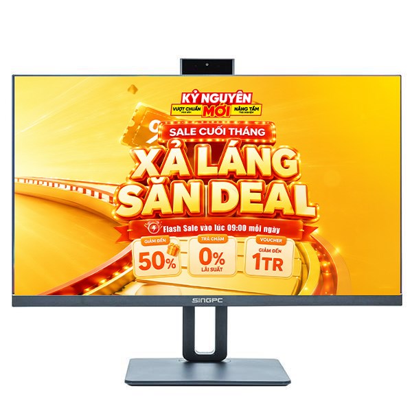 SingPC AIO M24Ei5129M5-W i5 12400 23.8 inch