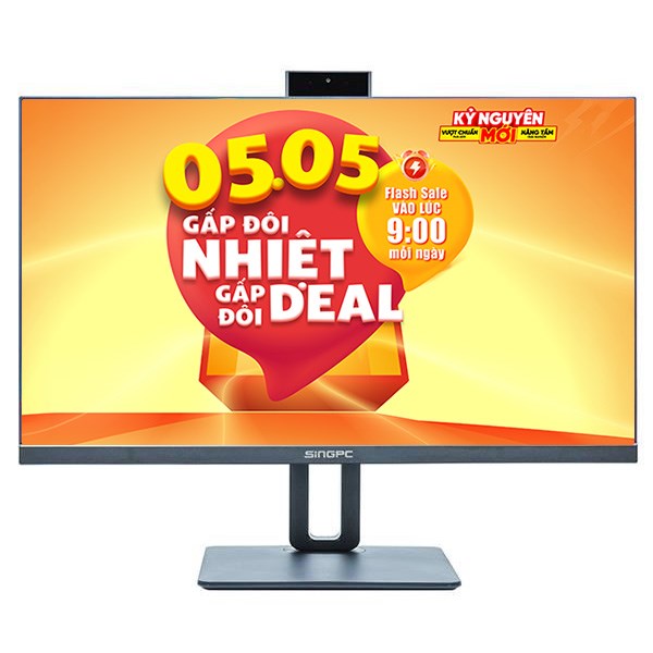 SingPC AIO M24Ei5129M5-W i5 12400 23.8 inch