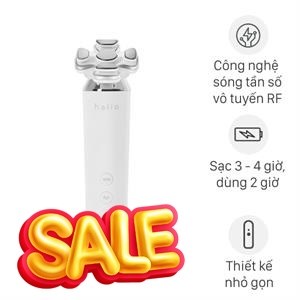 Máy massage mặt nâng cơ và trẻ hóa da kết hợp ánh sáng sinh học Halio