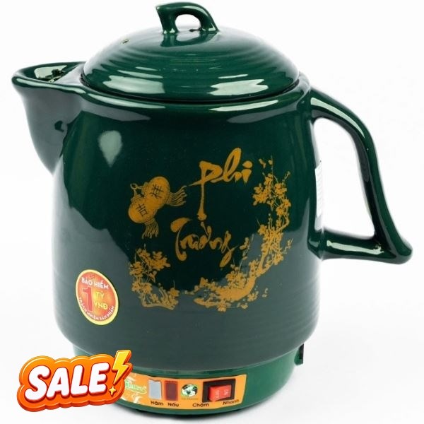 Siêu sắc thuốc điện Seika 3.3 lít SKS 375 Xanh