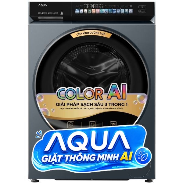 Aqua Inverter Giặt 12 Kg - Sấy 7 Kg AWD12-BD4377U1L(GN)