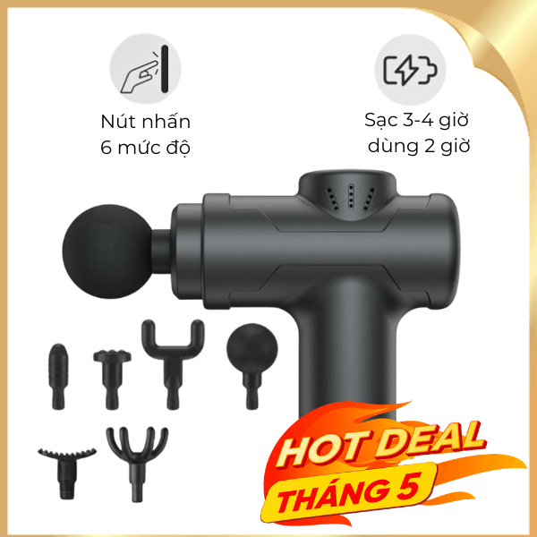 Súng massage cầm tay HUAXG M8221