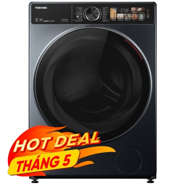 Toshiba Inverter Giặt 13 Kg - Sấy 8 Kg TWD-T25BZP140MWV(MG)