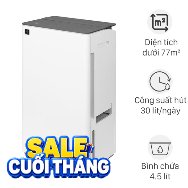 Máy hút ẩm Sharp DW-T30HV-W 325W