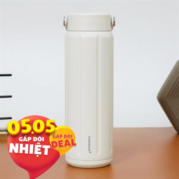 Bình giữ nhiệt Inox 630 ml Lock&Lock LHC4427WHT