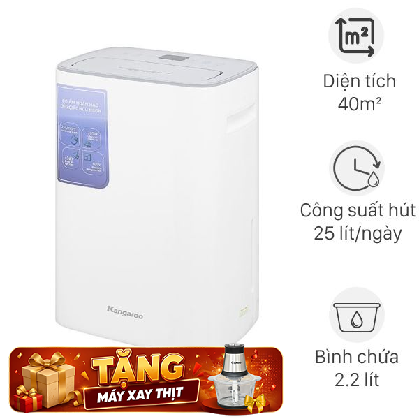 Máy hút ẩm Kangaroo KGDH25G 365W