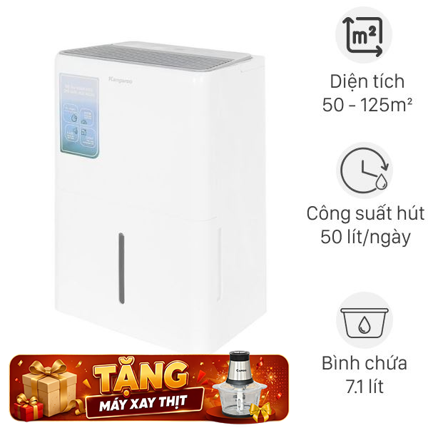 Máy hút ẩm Kangaroo KGDH50G 840W