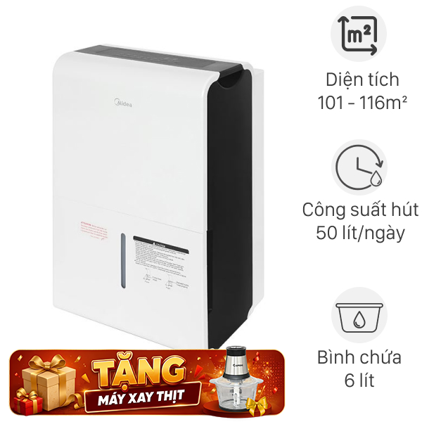 Máy hút ẩm Midea MDDP-50DEN7 850W