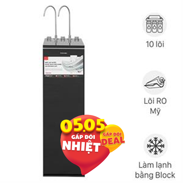 Máy lọc nước RO nóng nguội lạnh Hydrogen Toshiba TWP-WA3SVN(K)