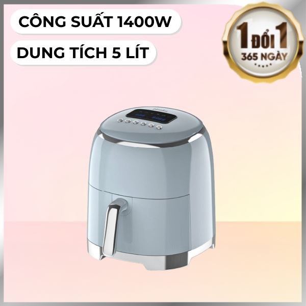 Nồi chiên không dầu Paveden 5 lít PAF-515BL