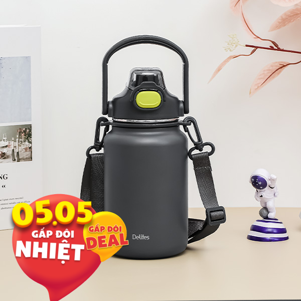Bình giữ nhiệt Inox 1000 ml Delites XB-22137