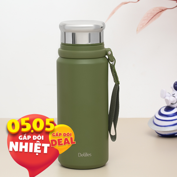 Bình giữ nhiệt Inox 650 ml Delites XB-24113