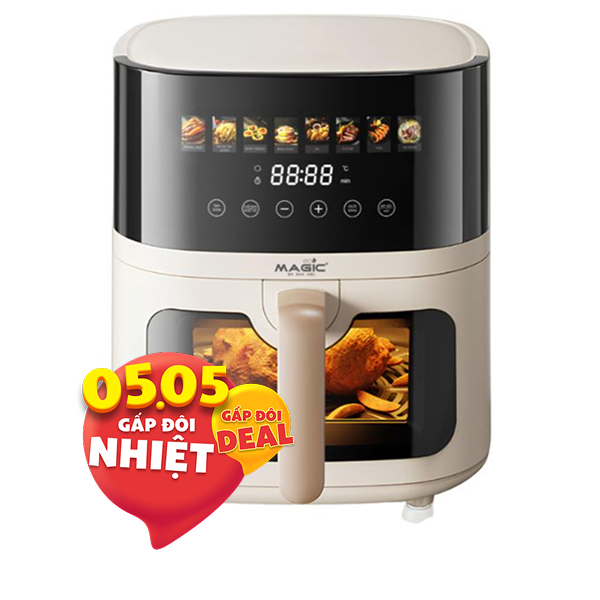 Nồi chiên không dầu Magic Eco 6 lít AC-125