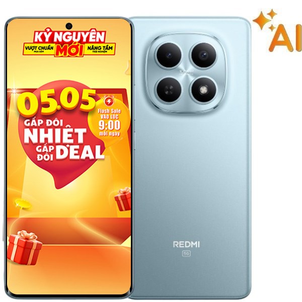 Điện thoại Xiaomi Redmi Note 15 5G 6GB/128GB