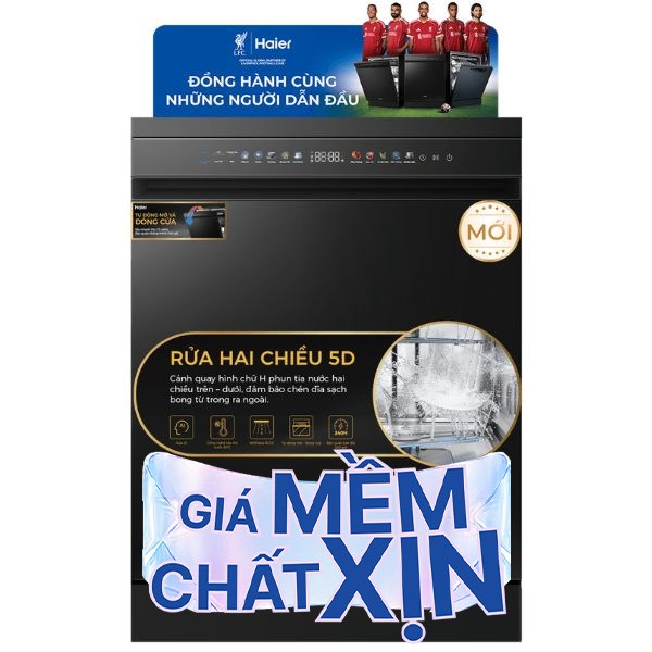 Máy rửa chén độc lập Haier HDWA18-686BK5VN