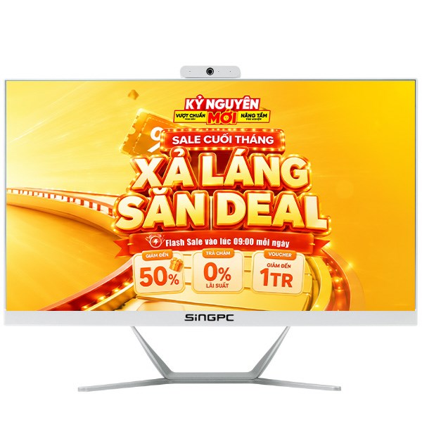 SingPC AIO M24N18M2-W N100 23.8 inch
