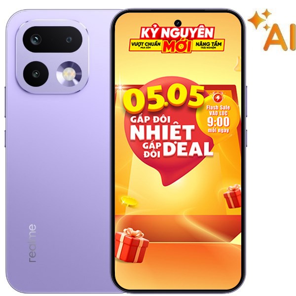 Điện thoại realme 16 Pro 5G 12GB/256GB