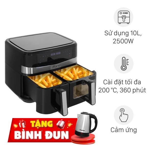 Nồi chiên không dầu Sunhouse 10 lít SHD4098