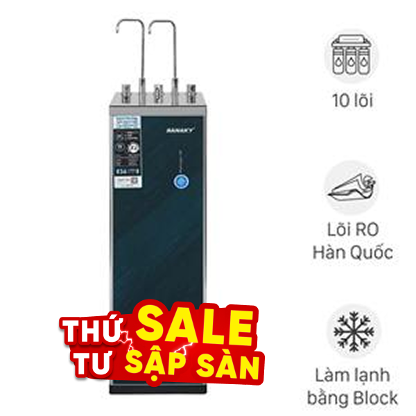 Máy lọc nước RO nóng nguội lạnh Hydrogen Sanaky SNK-S3HK85