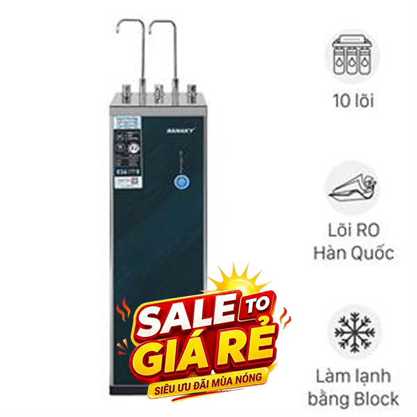 Máy lọc nước RO nóng nguội lạnh Hydrogen Sanaky SNK-S3HK85