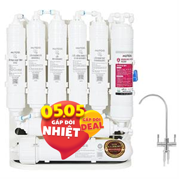 Máy lọc nước RO Hydrogen ion kiềm Mutosi MP-U28H 11 lõi