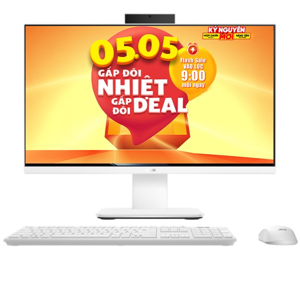 ASUS AIO V440VA Core 5 210H 23.8 inch (V440VAT-WPD089W)
