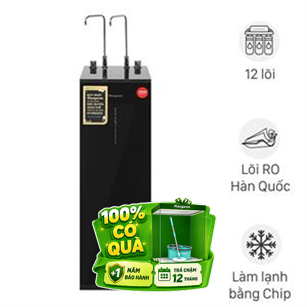 Máy lọc nước RO nóng nguội lạnh Hydrogen Kangaroo KG12S2H4