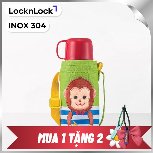 Bình giữ nhiệt cho bé Inox 550 ml Lock&Lock LHC1435MKY