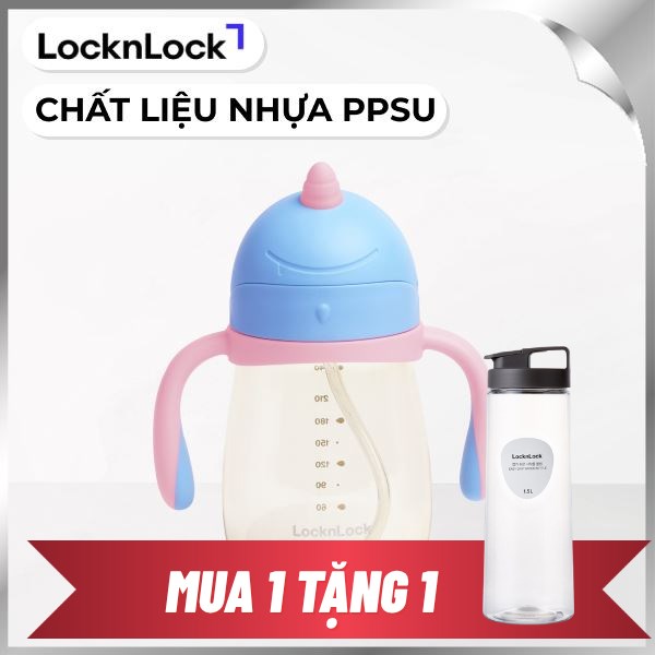 Bình nhựa trẻ em LocknLock HAP911BLU