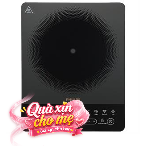 Bếp từ đơn Philips HD5850/90 2000W
                Mẫu mới