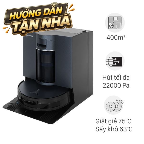 Robot hút bụi lau nhà Ecovacs X12 OMNICYCLONE