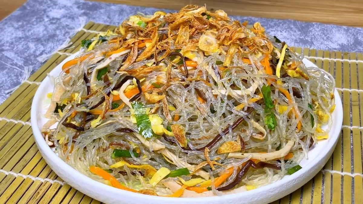 Miến xào thập cẩm