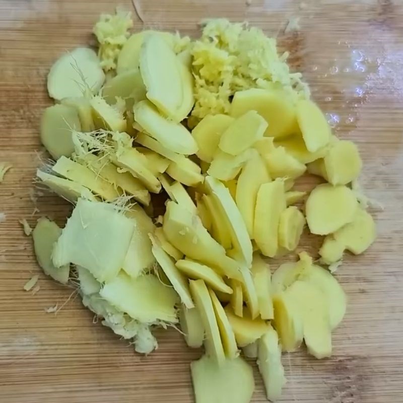 Bước 1 Sơ chế và làm sạch nguyên liệu Cách ngâm chanh gừng đường phèn