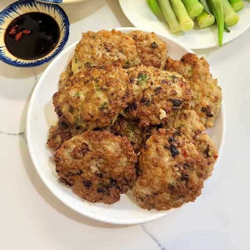 Bước 4 Thành phẩm Chả tôm thịt