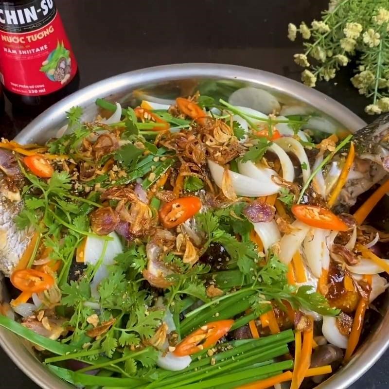Bước 5 Thành phẩm Cá hấp nước tương