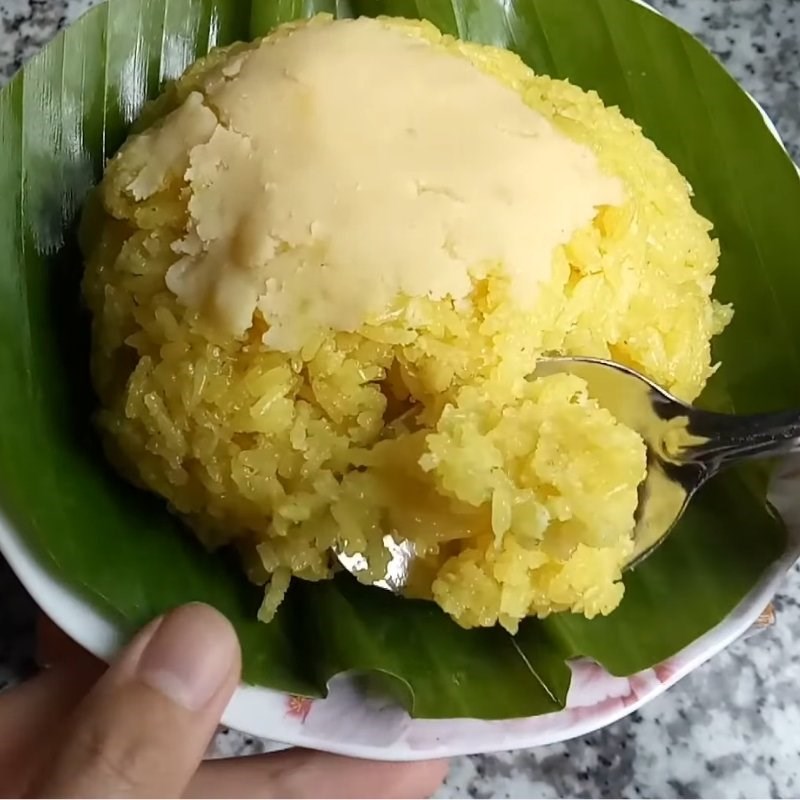 Bước 7 Thành phẩm Xôi nghệ
