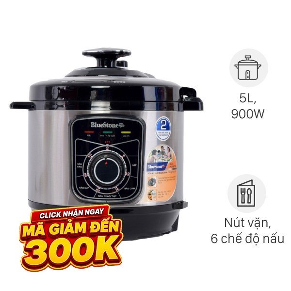 Nồi áp suất điện BlueStone 5 lít PCB-5619