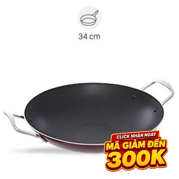 Chảo nhôm sâu chống dính Sunhouse SWP34A