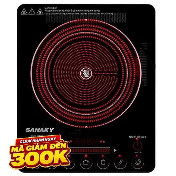 Bếp hồng ngoại đơn Sanaky SNK-2103HGN 2000W